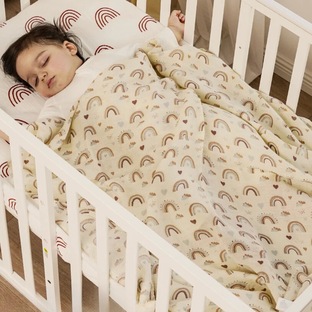 Lot Plaids Bébé Géométrique pas cher