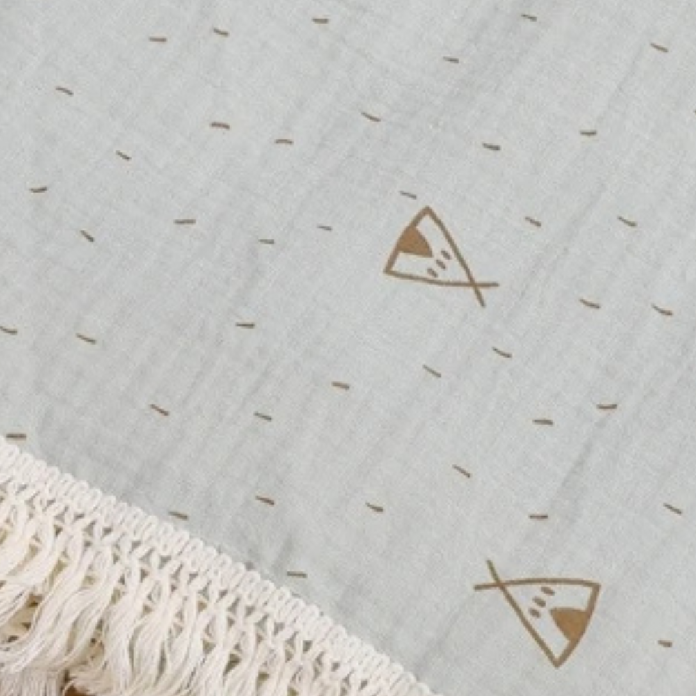 Plaid Bébé Gaze de Coton Tipi