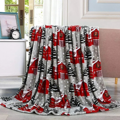 Plaid Polaire Noël Maison
