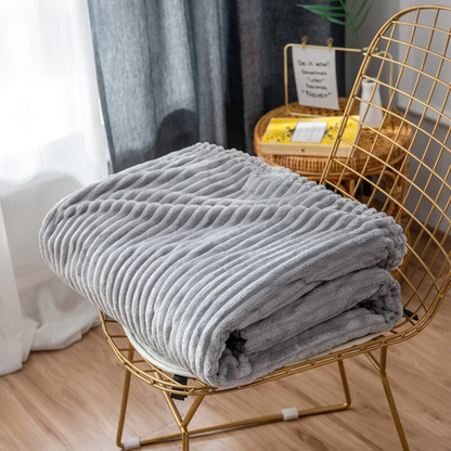 Plaid fin Rouge Bordeaux