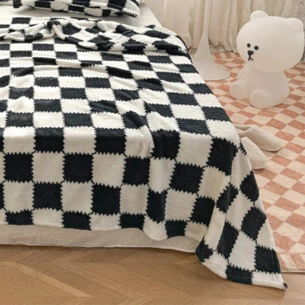 Plaid Carreaux noir et blanc