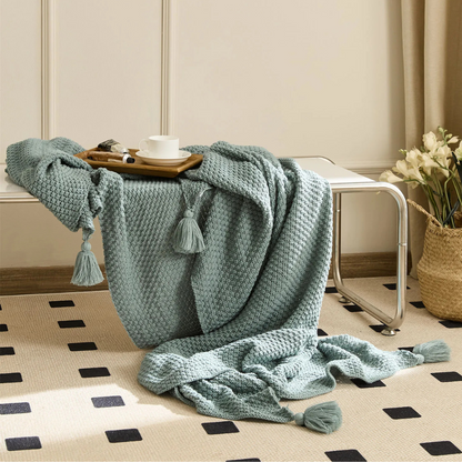 Plaid Polaire Tricot