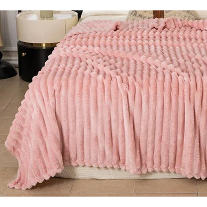 Plaid Cocooning Lit Rose