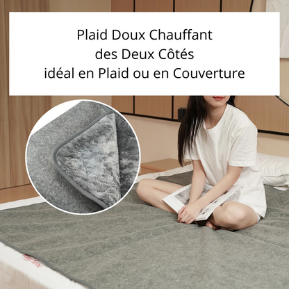 Plaid pas cher Chauffant télécommande