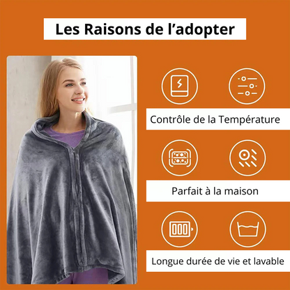 Plaid Pull Chauffant femme