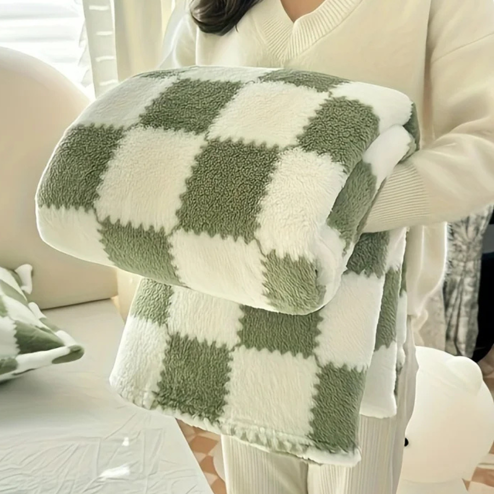 Petit Plaid à Damier vert