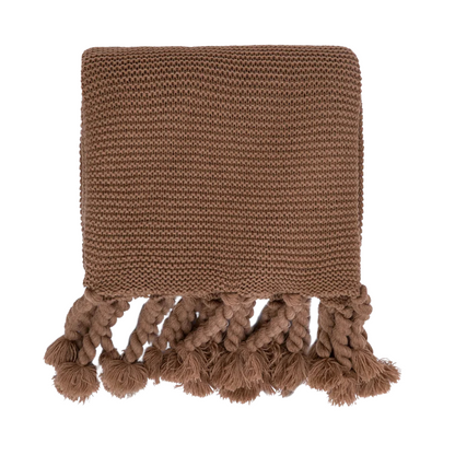 Plaid pour Canapé marron