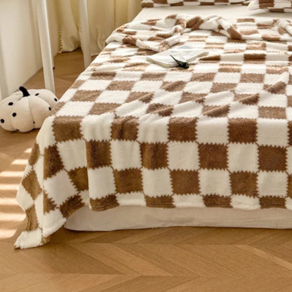 Plaid Carreaux marron