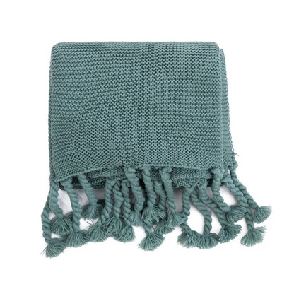 Plaid pour Canapé vert