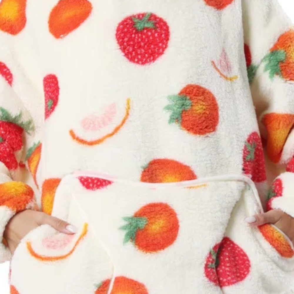 Pull Plaid Fruit pas cher