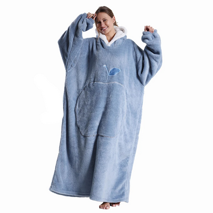 Pull Long Plaid Polaire pas cher