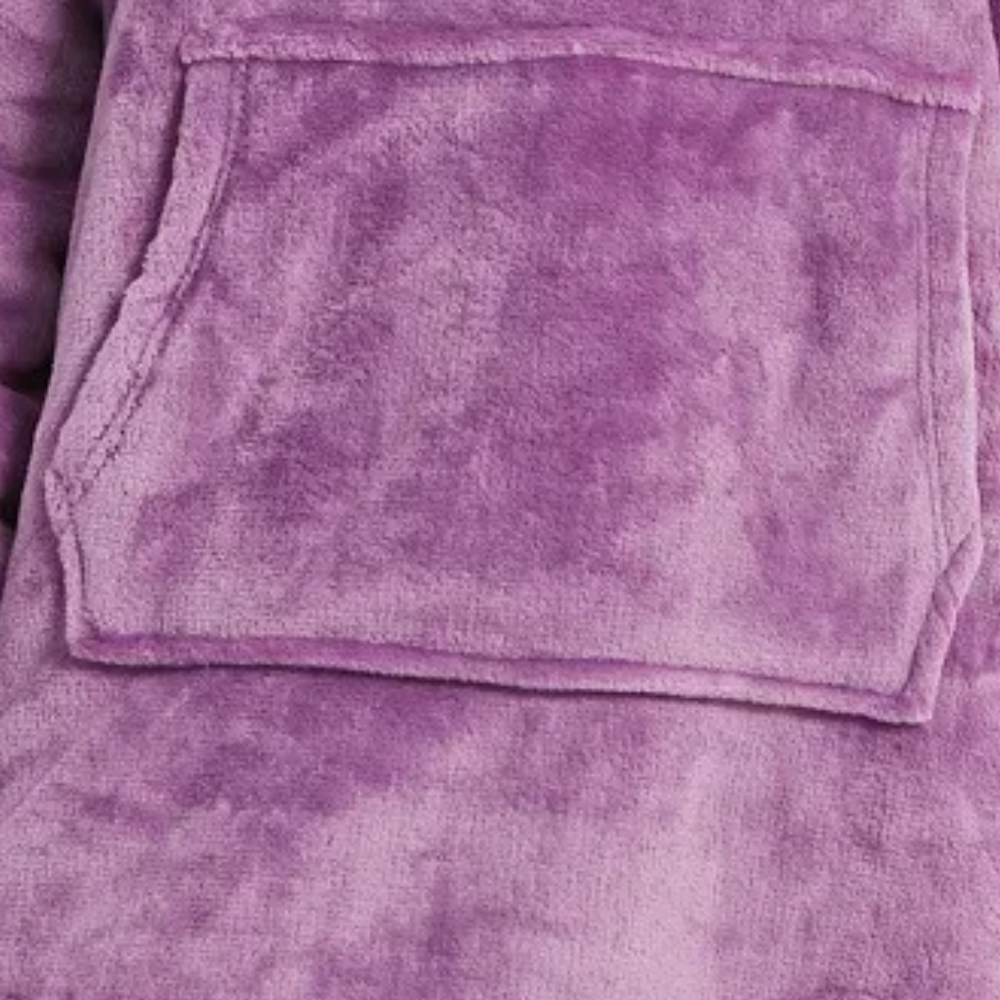 Pull Plaid Violet pas cher